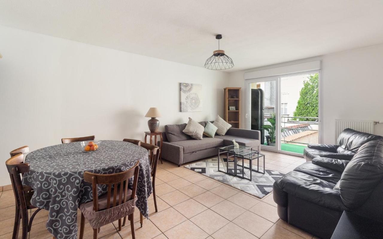Nice Apartment With Parking Balcon Casa Lyon Вийёрбан Экстерьер фото